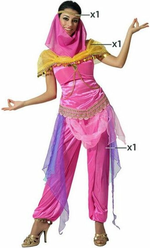 Costume for Adults Pink Arab Princess