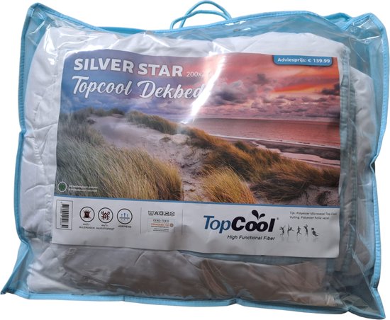 Silverstar Zomerdekbed - dekbed - 200x200cm - Met opbergtas - anti allergie - anti huisstofmijt