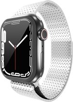 Acier, bracelet milanais Smartwatch - Convient au bracelet en maille métallique de luxe Apple Watch - argent - Strap-it Watchband / Wristband / Bracelet - Taille: 38 - 40 - 41mm