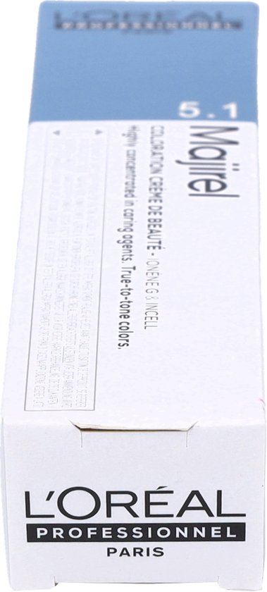 Coloration Professionnelle L'Oréal MAJIREL 5.1 - Châtain Clair Cendré - 50 Ml - Neuf