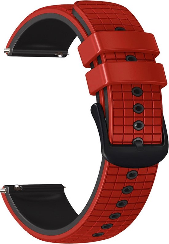FTRONGRT Cinturino In Silicone 20 Mm Compatibile Con Garmin Vivoactive 3 Music, Sostitutivo, Regolabile, Traspirante - 2