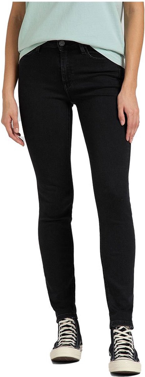 Lee Foreverfit Spijkerbroek 44 33 Vrouw Zwart