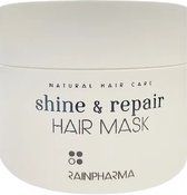 RainPharma - Shine & Repair Hair Mask - Haarmasker - 200ml - Plantaardig - Voor dun en breekbaar haar