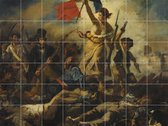 IXXI Liberty Leading the People - Wanddecoratie - Artiesten en Schilders - 160 x 120 cm