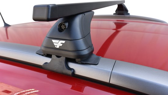 Galeries de toit adaptées à la Toyota Auris Touring Sport à partir de 2013 barres de toit fermées - Acier Narrow - Capacité de charge 75kg - Merk Farad