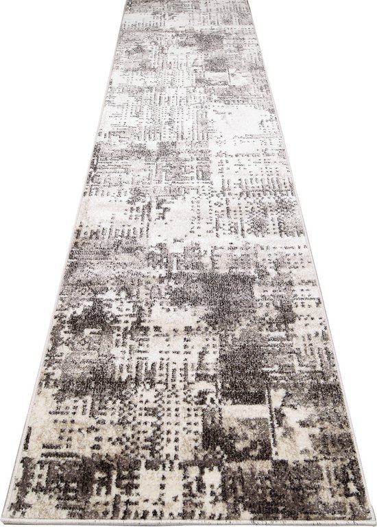 Tapiso Petra Tapis de passage Marron Moderne à Poils Courts Taille – 70 x 1350