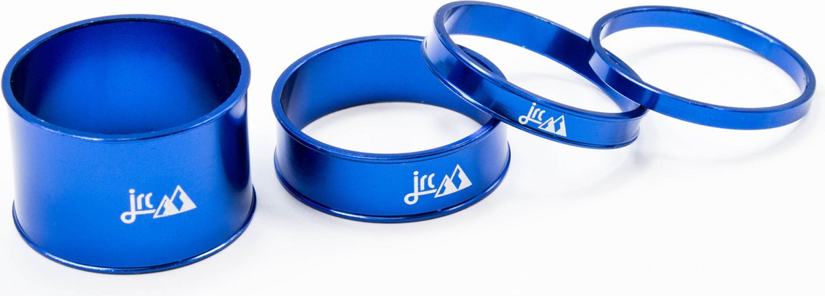 JRC-Components Machined Anodised Headset Spacers Blue