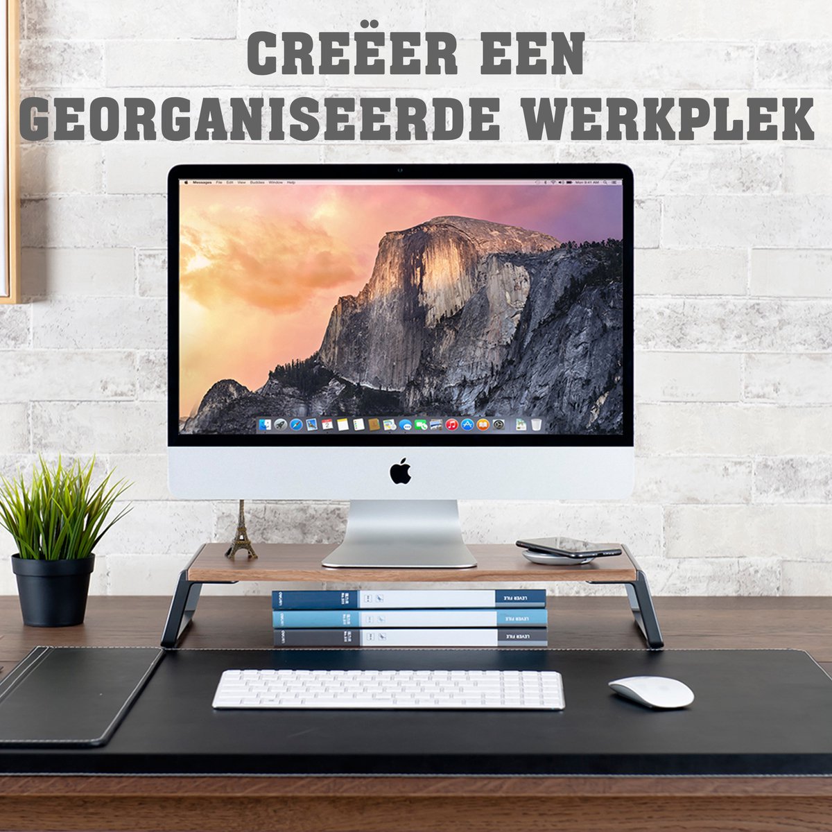 en.casa] Monitorstandaard verhoger Vilppula - 2 varianten