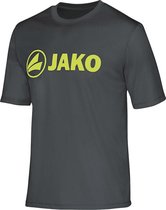 Jako - Functional shirt Promo Junior - Shirt Junior Grijs - 140 - antraciet/lilmoen