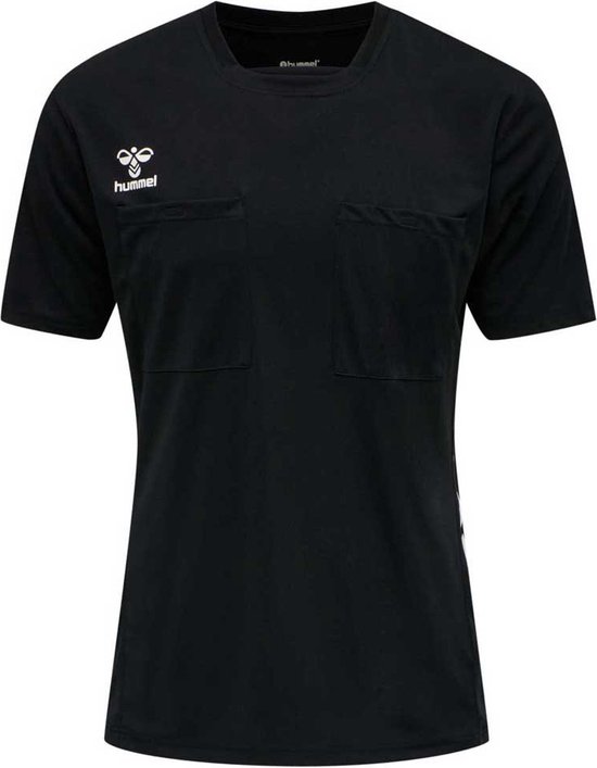 Hummel Referee Chevron SS Jersey Heren - sportshirts - zwart - Mannen