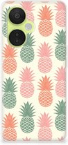 Siliconen Hoesje OnePlus Nord CE 3 Lite GSM Hoesje Ananas