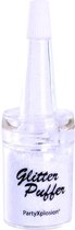 PartyXplosion Professional Colours Glitter puffer 5 ml Pearl White