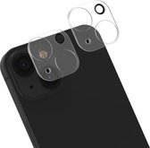 kwmobile lens protector set van 2 - geschikt voor Apple iPhone 14 / iPhone 14 Plus - Gemaakt van gehard glas - Beschermt camera en lens van je smartphone