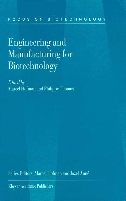 Engineering and Manufacturing for Biotechnology - cover