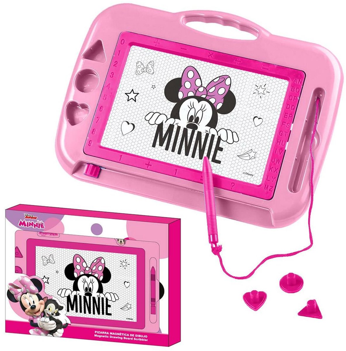 Magisch Schoolbord Minnie Mouse Roze 100 % ABS