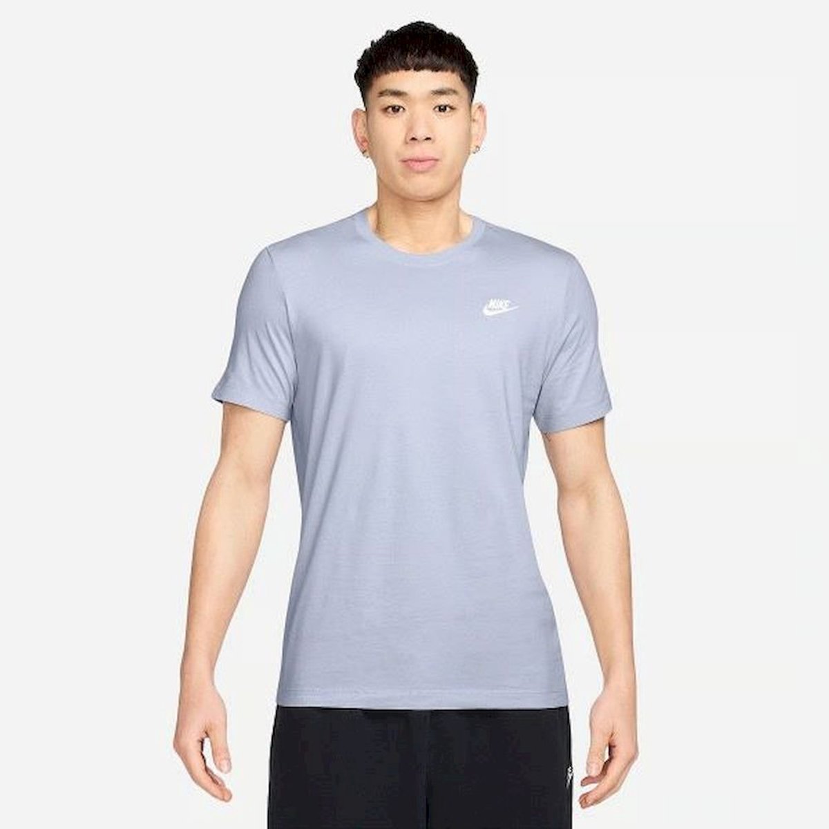 NIKE sportswear club men’s t-shirt Sport t-shirt korte mouw heren Donkergrijs