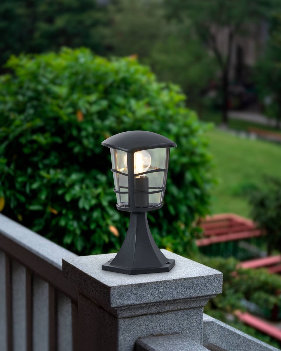 Eglo Aloria - Buitenverlichting - Tuinpaaltje - 1 Lichts - Zwart