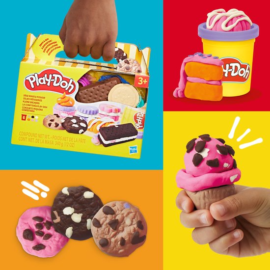 Play-Doh Bakkertje-speelset, keukenspeelgoed voor kinderen van 3+