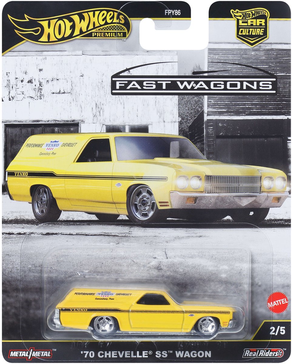 Hot Wheels 70 CHEVELLE SS WAGON