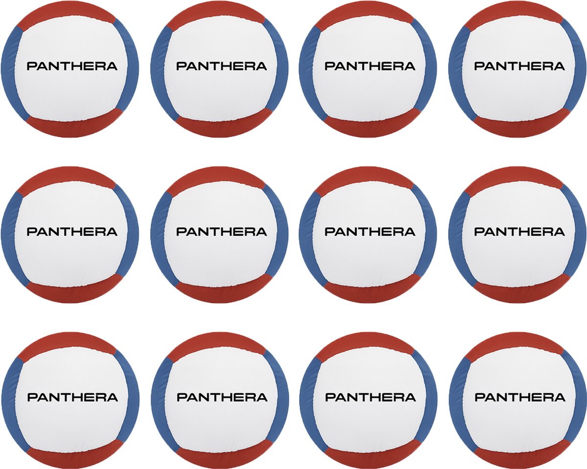 Panthera - Jongleerbal - Set van 12 - 130 gram per bal - 6 panelen - Jongleerballen - Jongleer - Jongleren