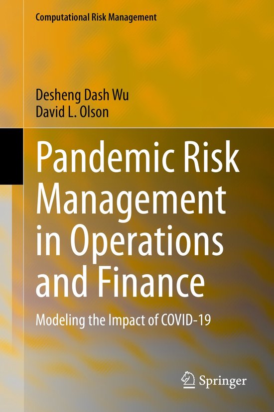 Pandemic Risk Management in Operations and Finance - cover