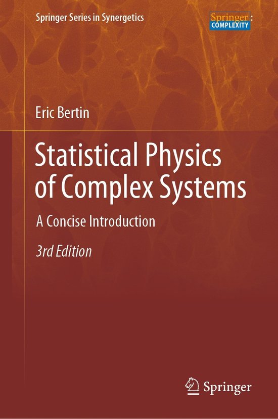 Springer Series in Synergetics- Statistical Physics of Compl ... - cover