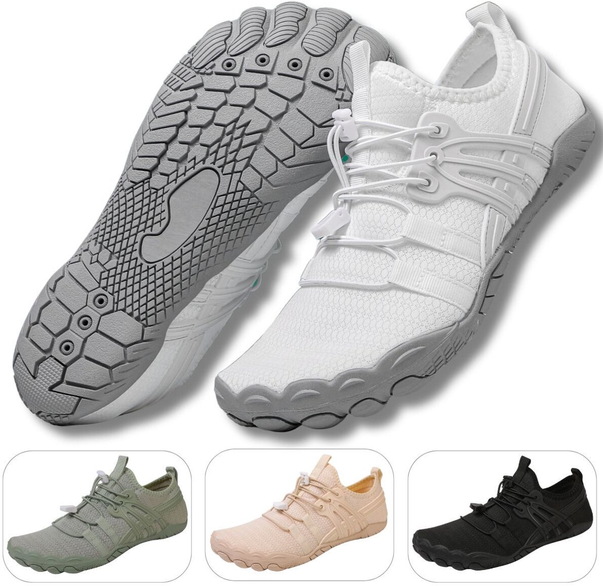 DOTALES - BalanceStep barefoot schoenen Wit 42