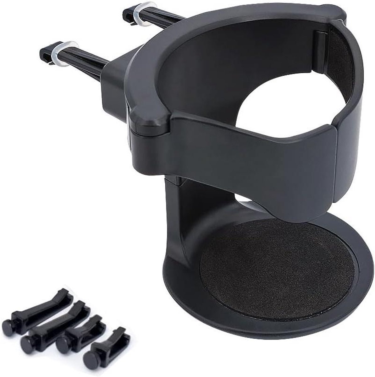 Auto bekerhouder - Opbergdoos voor auto spleet met clip-on ontwerp. Organizer voor drinken, fles, thermosbeker. Handige multifunctionele houder voor in de auto.