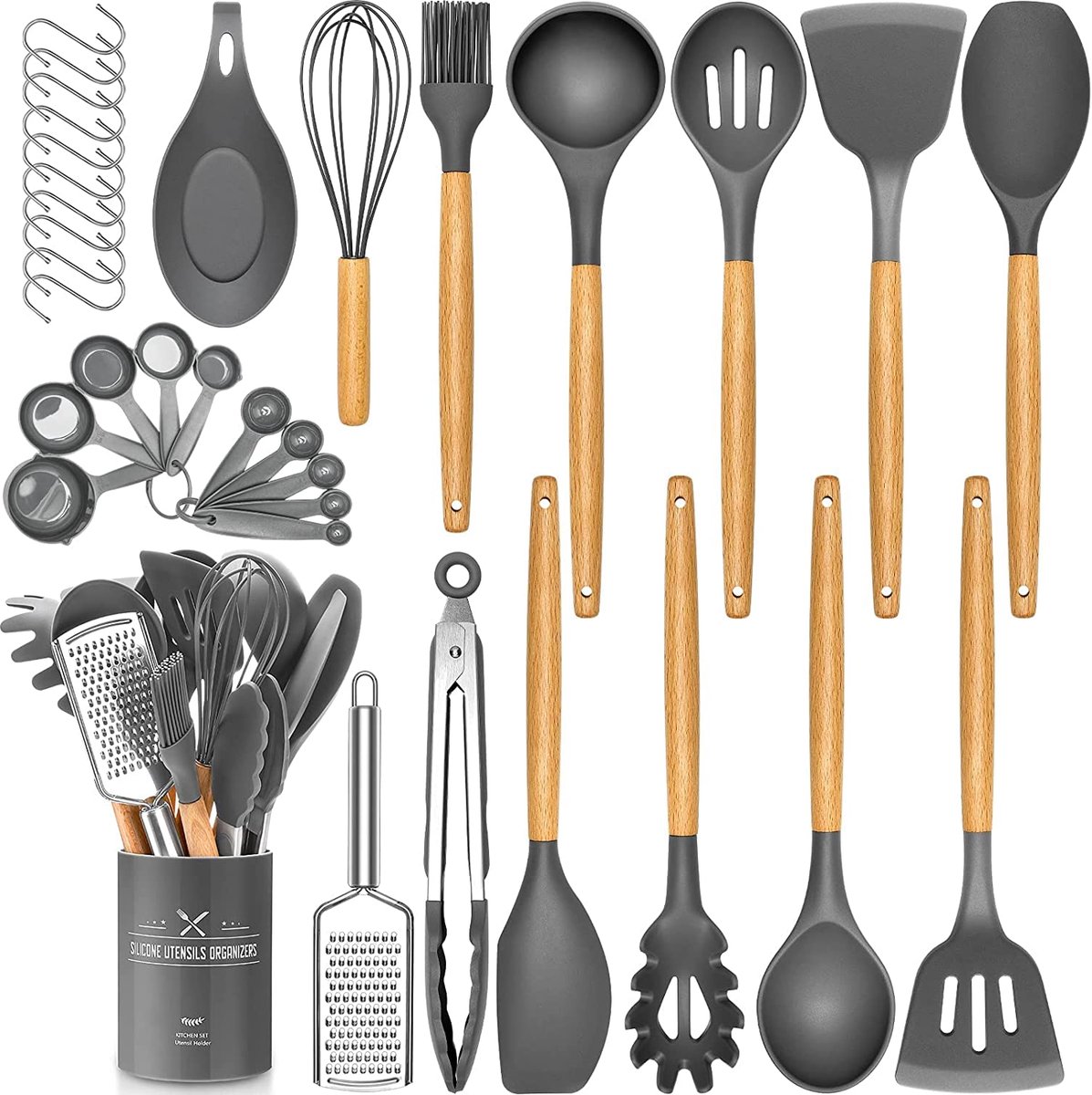 kitchen utensil set - Keukenhulpset - Keukengerei 34-Piece