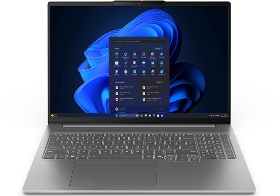 Lenovo IdeaPad Pro 5 16IAH10 Intel Core Ultra 9 285H Laptop 40,6 cm (16") 2.8K 32 GB LPDDR5x-SDRAM 1 TB SSD NVIDIA GeForce RTX 5050 Wi-Fi 7 (802.11be) Windows 11 Home Engels Grijs - Lenovo - Hoofdafbeelding