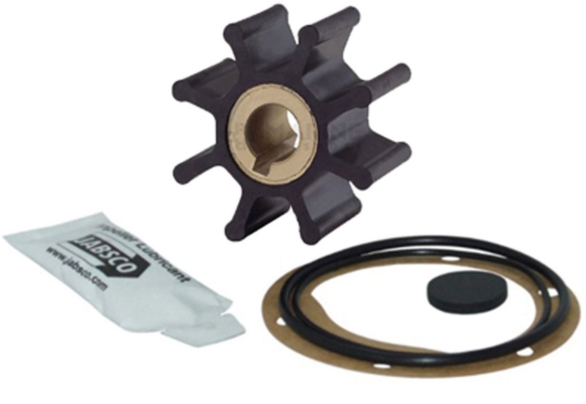 Jabsco Impeller Kit 4598-0001-P met As 16 Spie 8-Blads