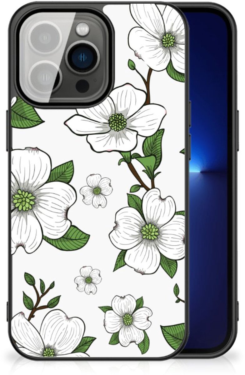 iPhone 13 Pro Bloemen Hoesje Dogwood Flowers