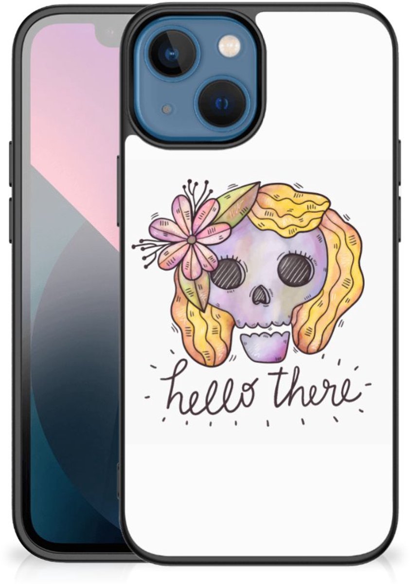 Telefoonhoesje Apple iPhone 13 mini Boho Skull