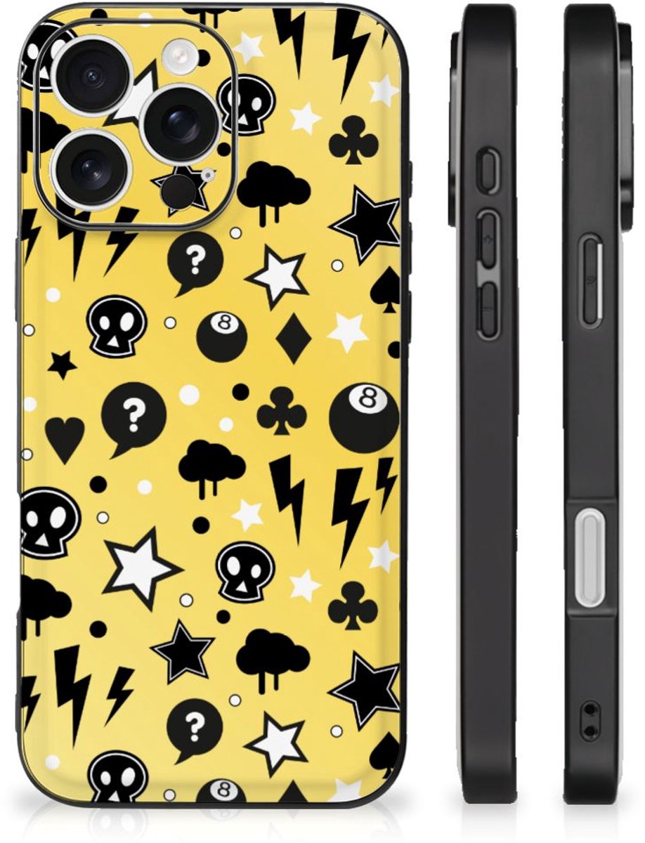 Telefoonhoesje iPhone 16 Pro Punk Geel