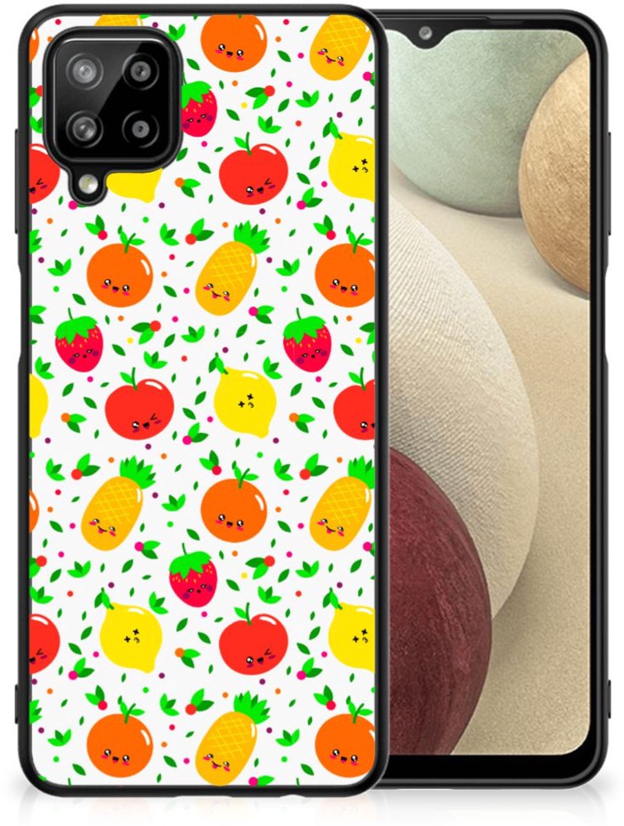 Samsung Galaxy A12 Back Cover Hoesje Fruits