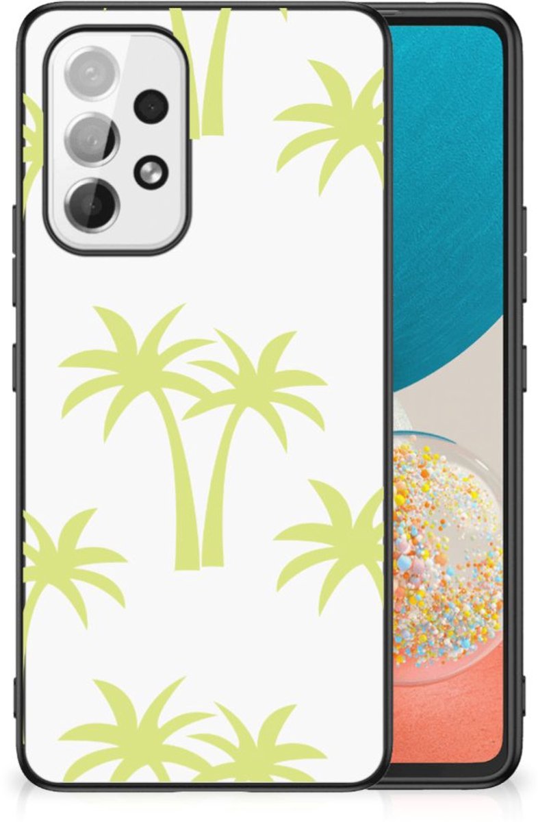Samsung Galaxy A53 Bloemen Hoesje Palmtrees