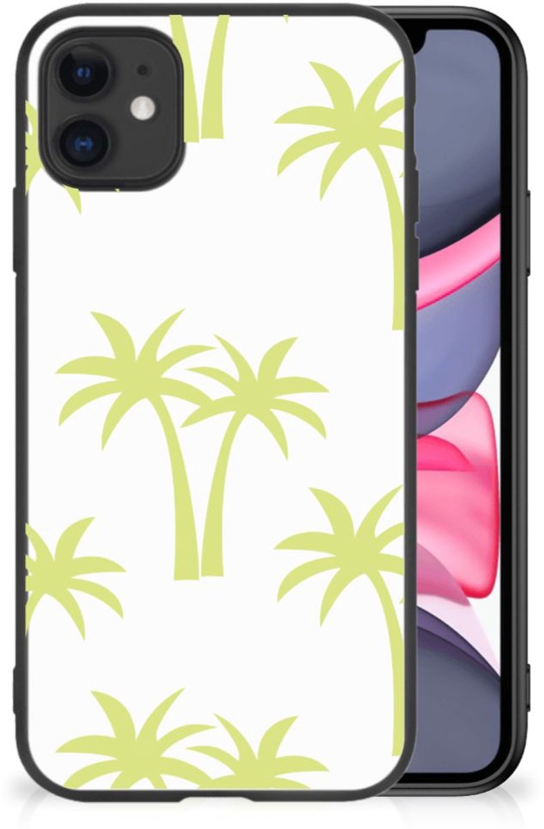 iPhone 11 Bloemen Hoesje Palmtrees