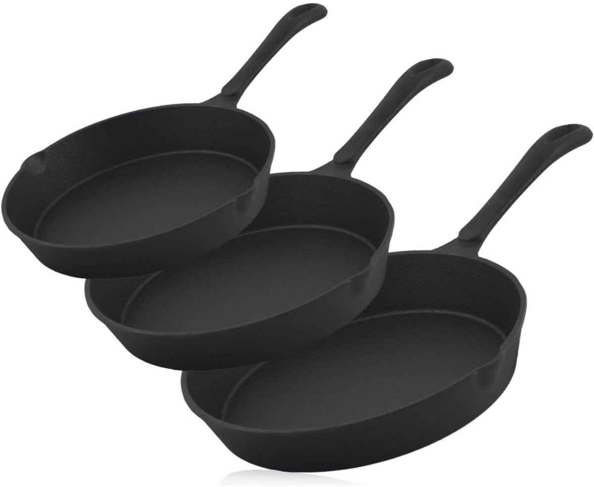 MKSS® Gietijzeren Pan Bbq - Gietijzeren Skillet - Grillplaat