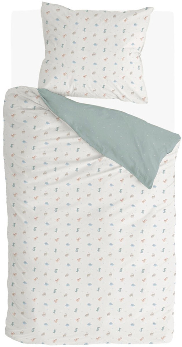 Walra Kids Dekbedovertrek Tiny Saurus - 120x150