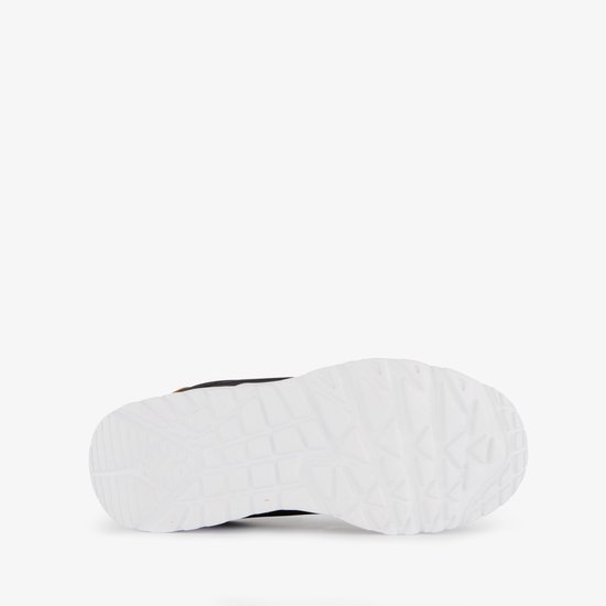 Skechers Uno Lite meisjes sneakers zwart goud - Maat 36 - Extra comfort - Memory Foam