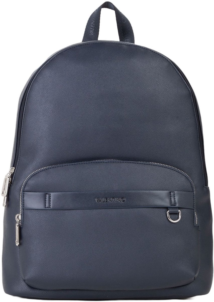 VALENTINO laptop rugzak rugzak met laptopvak Landon Backpack Blu donkerblauw
