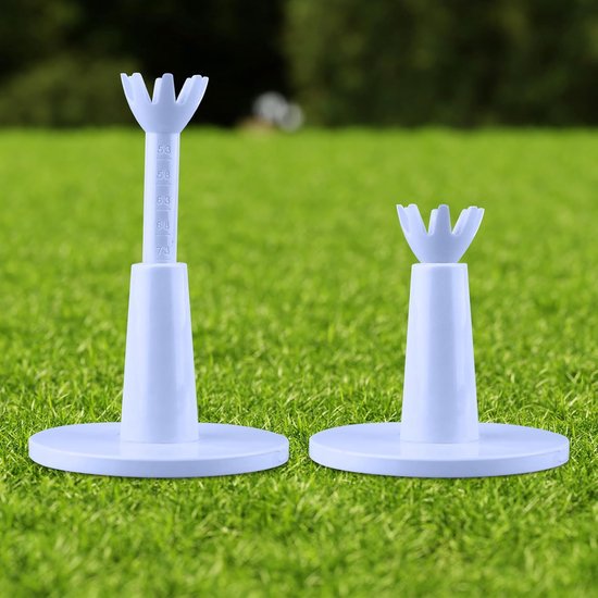 2Pcs Adjustable Golftees, Golf Simulator Tees for Driving Range mat Flightpatch Ballpoint Pen Exercise Accessory for Male Golfers van Merkloos — afbeelding 2