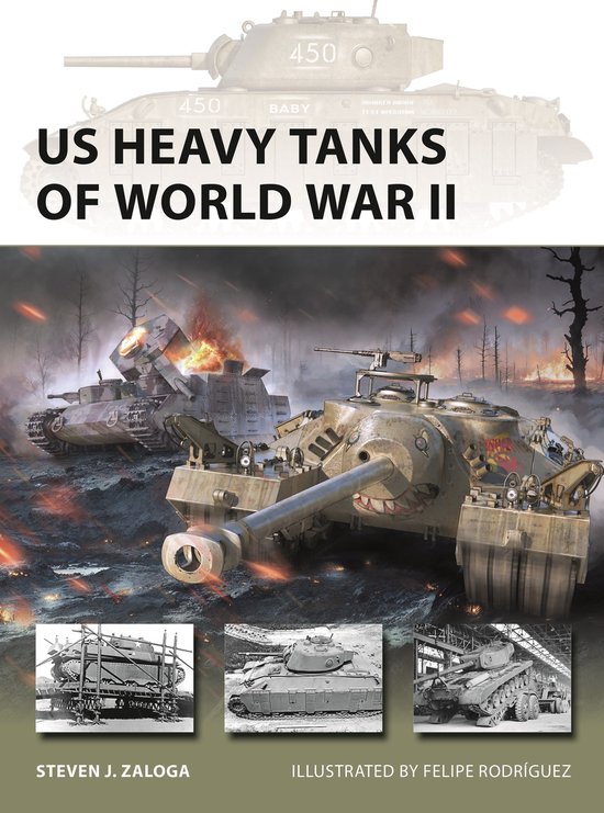 New Vanguard 348 - US Heavy Tanks of World War II