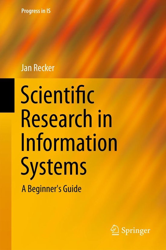 Scientific Research in Information Systems - cover