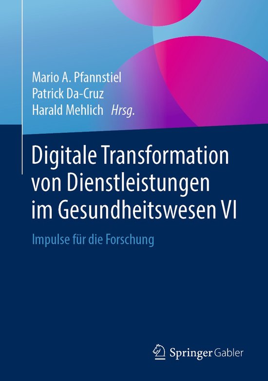 Digitale Transformation von Dienstleistungen im Gesundheitsw ... - cover