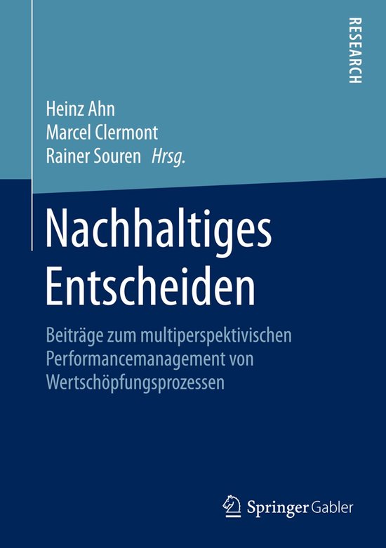 Nachhaltiges Entscheiden - cover