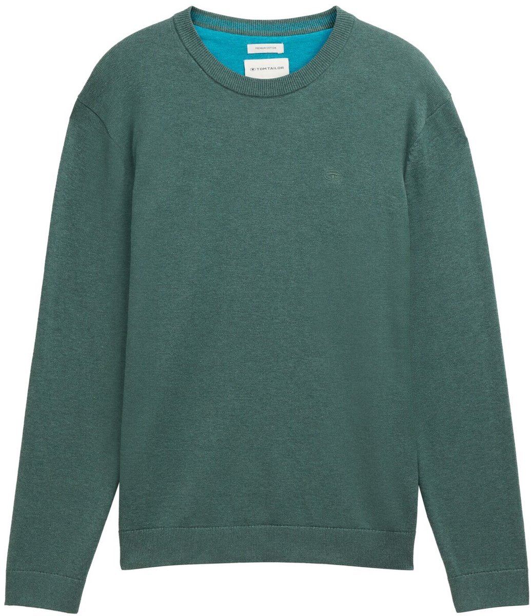 Tom Tailor Basic gebreide trui van katoen Trui & Cardigan