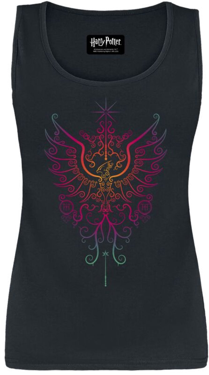 Harry Potter Phoenix Dames Tanktop - zwart - S