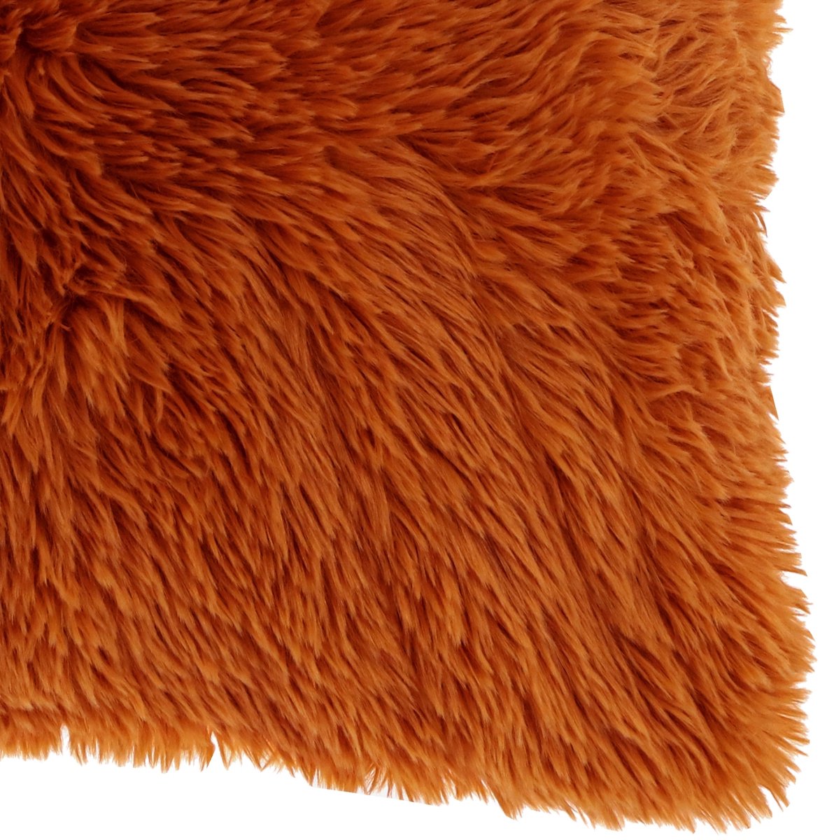Unique Living Sierkussen Mats - Stof - Oranje - 45 x 45 x 0 cm (BxHxD)