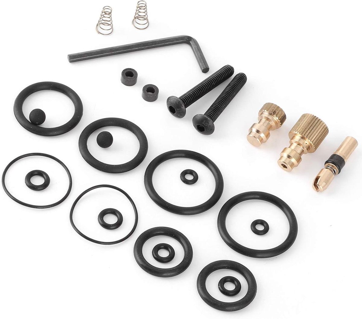 Inovra Plus - Voor CUEA Air Pump Nozzle Hexagon Wrench 26 stuks 30 MPa / 300 bar / 4500 psi handmatige PCP luchtpomp. Met zoekwoorden: luchtpomp accessoires handmatig pomp.